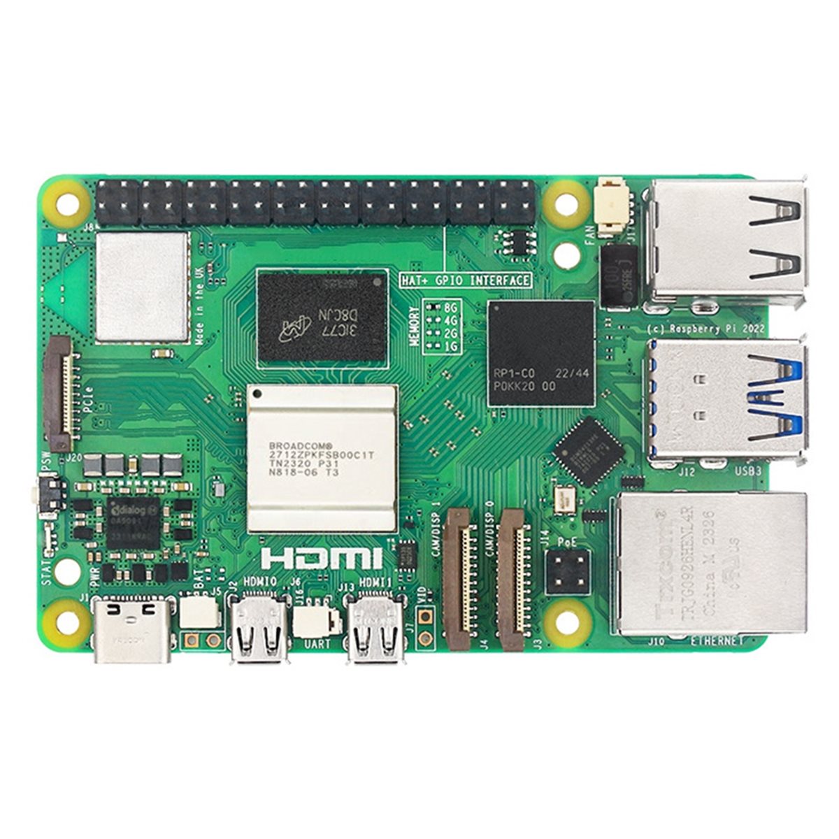X14A& For IRasptek Starter Kit - Raspberry Pi 5 8Gb Board recension och pris