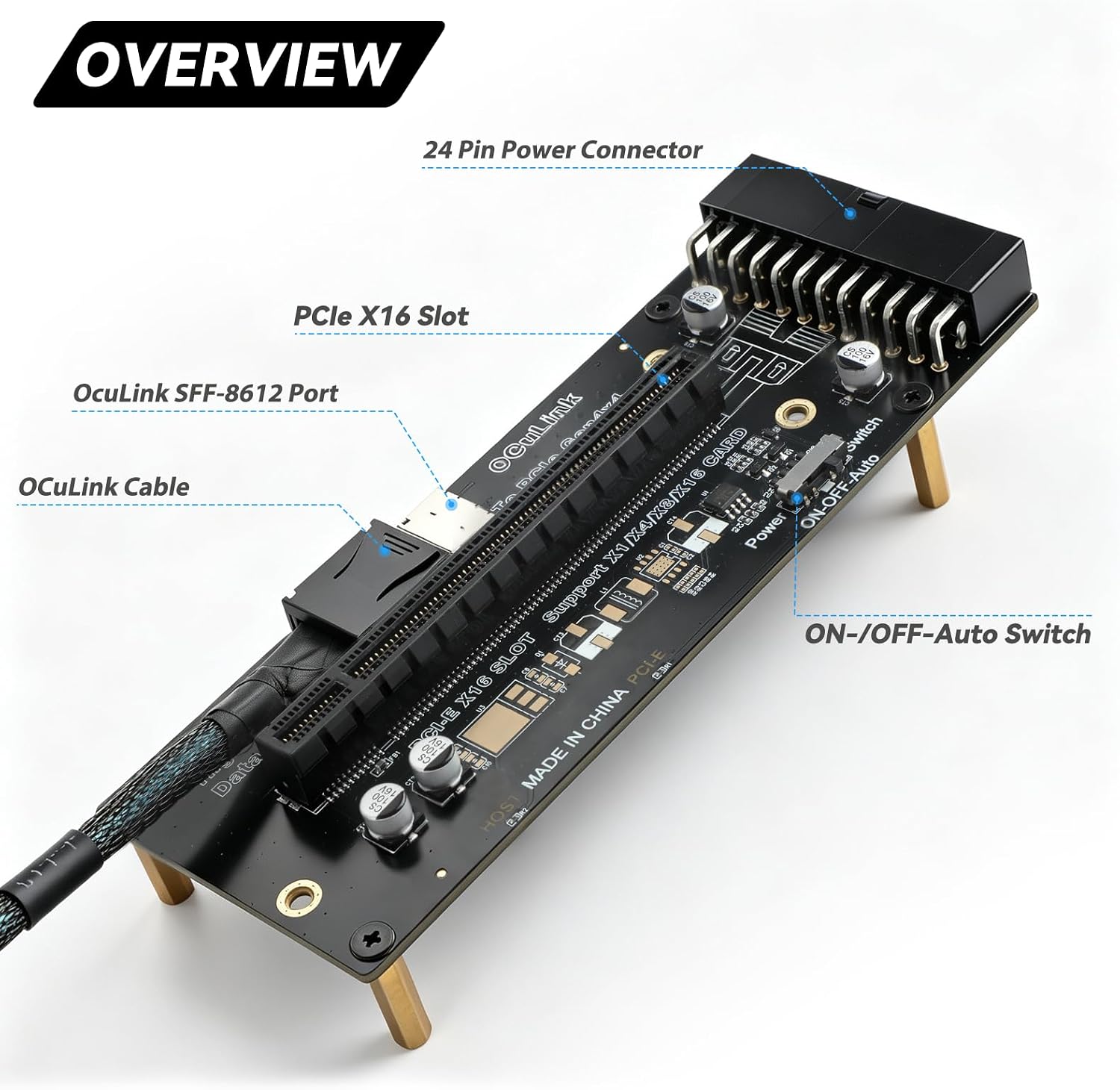 OCuLink PCIe 4.0 X4 64Gbps SFF - Oculink Egpu Mini Pc recension och pris
